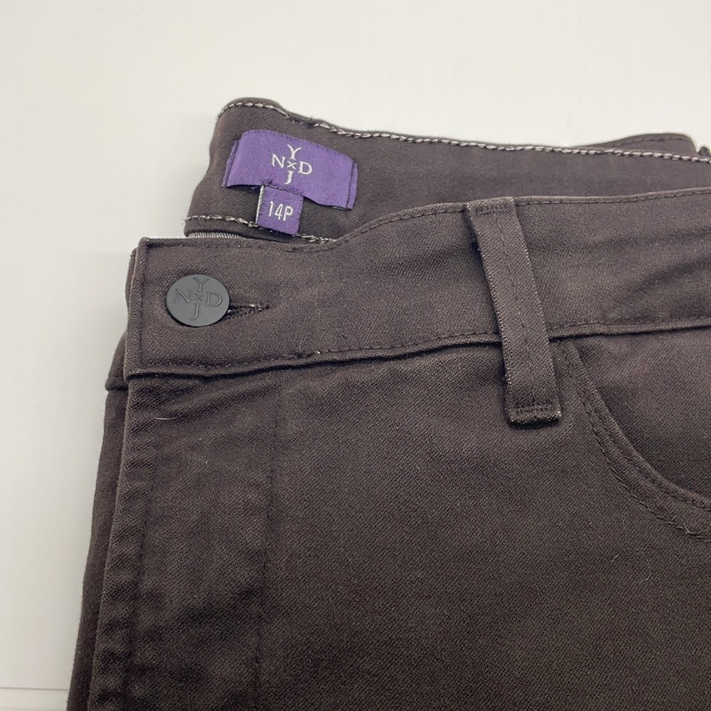 NYDJ brown jeans Sz 14P - Picture 7 of 7